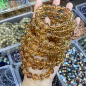 High Quality Natural Citrine 10MM Bracelet