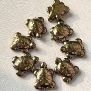 Golden (Pyrite) Hematite Turtle
