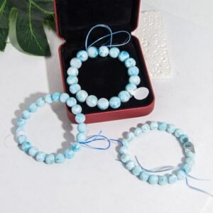 Natural Larimar High Quality Bracelet