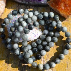 Grey Cats Eye Bracelet