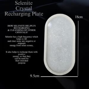 Selenite Tray For Charging Crystals